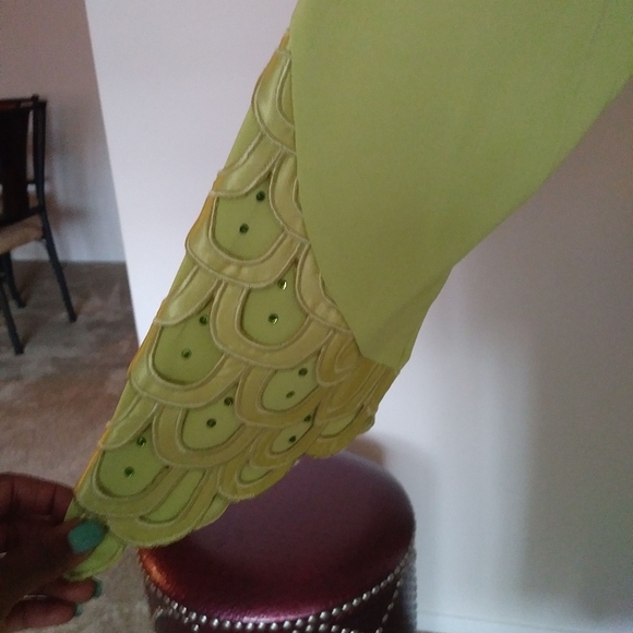 Green 3 piece suit - Picture 6 of 6